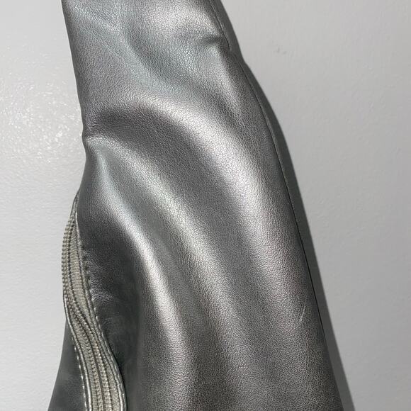 Nordstrom Y2K Silver Shoulder Bag, Bow detail - Picture 6 of 14